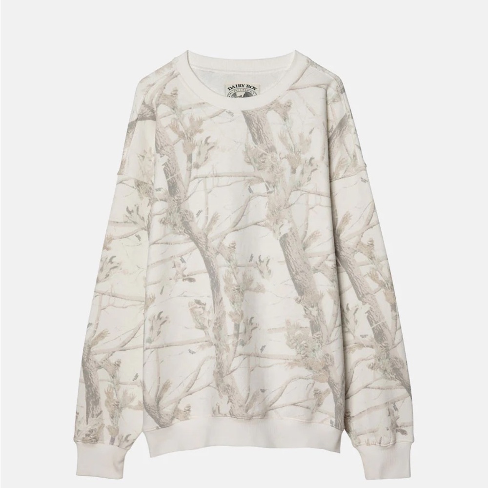 Dairy boy camo sweatshirt